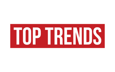 Top Trends Stamp. Top Trends Rubber grunge Stamp Seal