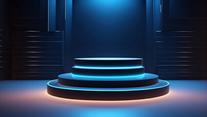 Fototapeta premium Product showcase, podium product