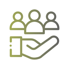 target gradient icon