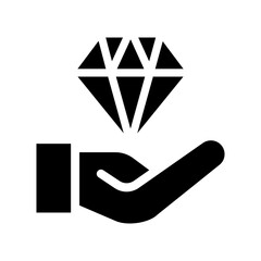 value proposition glyph icon