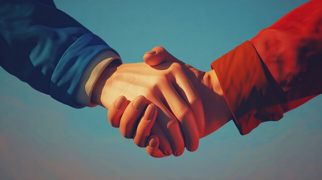 Eternal Bond: Hands clasped together, symbolizing a lifelong commitment and enduring love