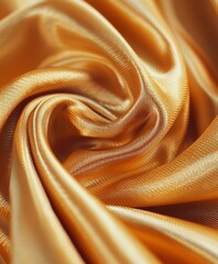 Close up of gold fabric
