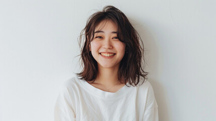若い日本人の女性ポートレイト 
Young Japanese woman's portrait
[Generative AI]　　
