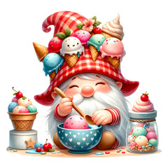 Ice cream gnome 