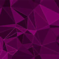 abstract purple background with triangles and glowing lines