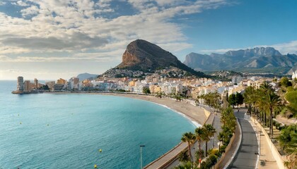 Seaside Splendor: Albir's Scenic Boulevard and Mediterranean Majesty"