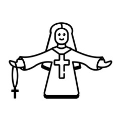 Catholic Linear Icons