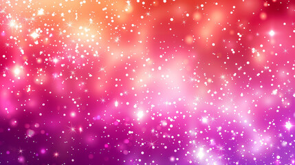 Fototapeta premium gradient image, colorful shades of pink with sparkles