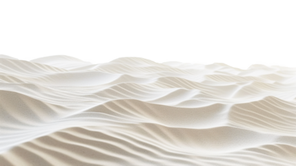beach sand on a white background