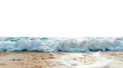 beach sand on a white background