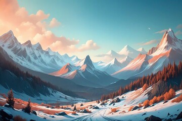 Artistic background