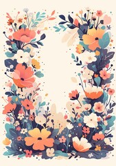 abstract floral background