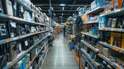 Hypermarket Electronics Section