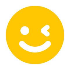 3d smiley with a smile