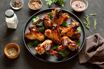 Bbq chicken wings