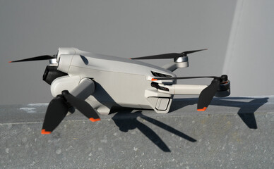 Image of a mini drone	 - obrazy, fototapety, plakaty