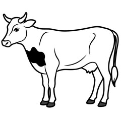 Obraz premium cat vector illustration. 