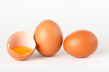eggs-isolated-white-surface