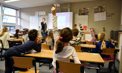 students in classroom