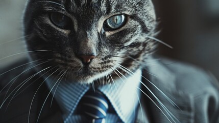 Cat businessman. Business cat. Professional cat executive