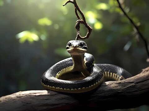 snake in the tree