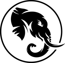 Elephant Head Logo