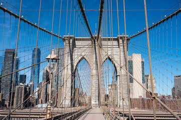 Fototapeta premium Beautiful views of the New York Skyline