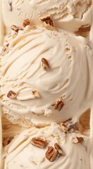 Butter Pecan ice cream texture