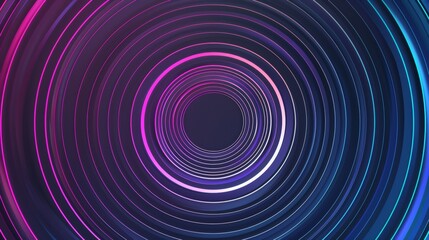 Circular purple and blue background