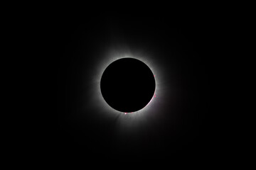 Solar Eclipse Coronal Mass Ejections - obrazy, fototapety, plakaty