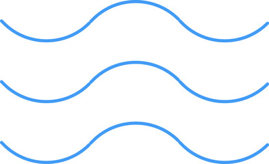Water wave, sea wave, Wavy line set. Line water waves icon, sign vector. Zigzag line. Water logo, symbol or sign vector collection.