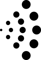 Spray vector icon. Spray icons set of water or air sprayer nozzle for paint aerosol or deodorant spray. Simple black spray cloud symbols - vector.