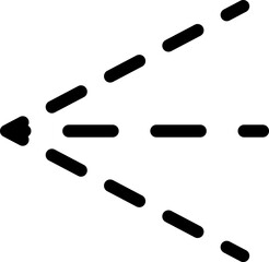 Spray vector icon. Spray icons set of water or air sprayer nozzle for paint aerosol or deodorant spray. Simple black spray cloud symbols - vector.