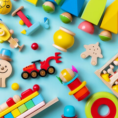 Children's Toys - Design Template for Online Stores on a Social Network
