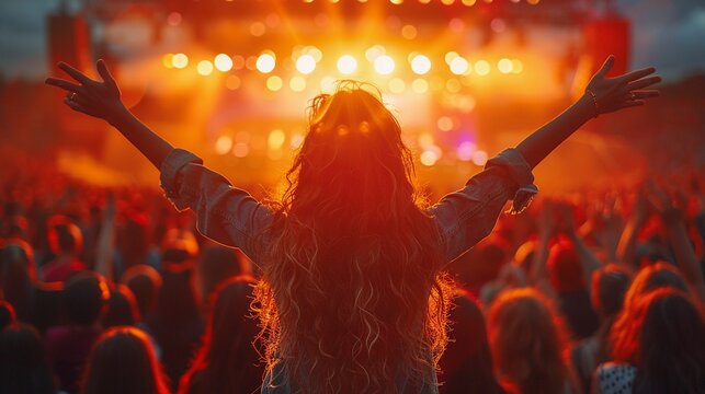 Capture a moment of triumph or celebration such as a person raising their hands in victory