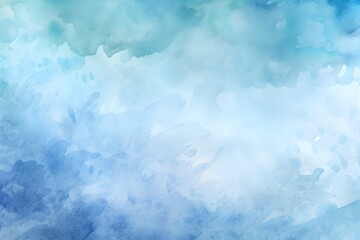 Abstract background. hand painted blue watercolor background