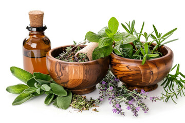 Natural Herbs and Essential Oil