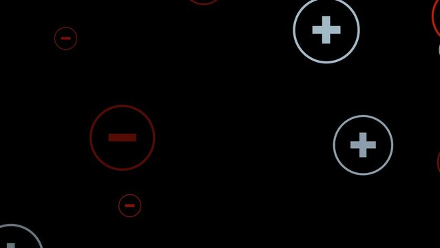 Experience the cosmic ballet of positive and negative ions in this captivating concept video, offering a glimpse into the fundamental forces at play between matter and antimatter.