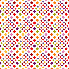 Multicolored square pattern background - geometrical repeating abstract vector graphic design