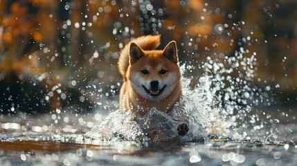 Shiba Inu Hero's Courageous Exploits: A Tale of Bravery in the Wilderness