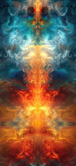 Mesmerizing Fractal Dimension Mobile Background., Amazing and simple wallpaper, for mobile