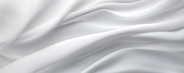 Fototapeta premium Cloth Background, White Fabric Texture