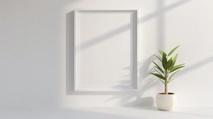 Blank Photo Frame, Mockup Design