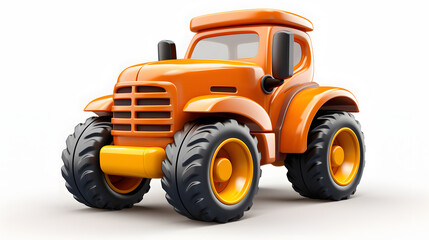 Tractor Icon 3d