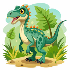 Obraz premium illustration of dinosaur