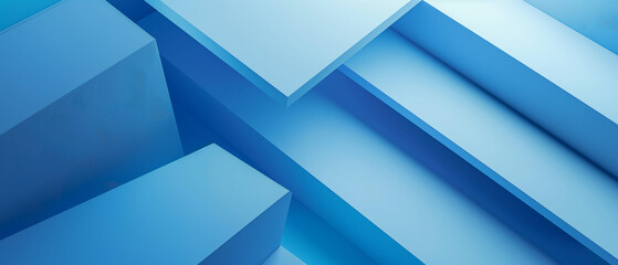 Azure gradient with minimalist design for corporate presentations