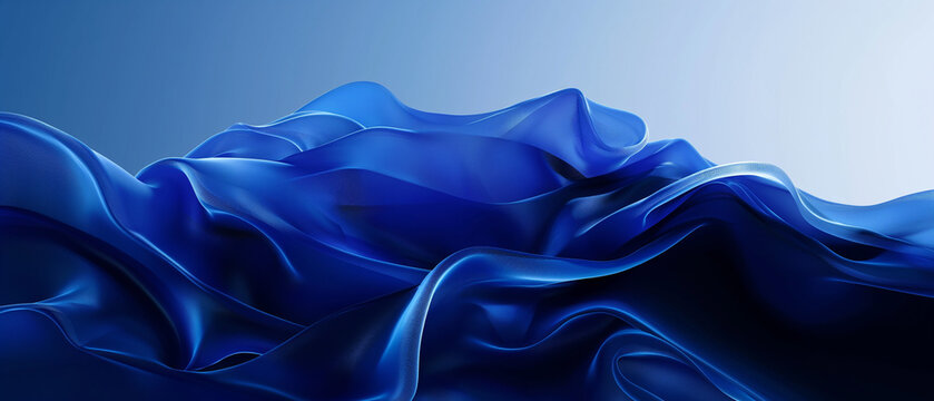 Ultramarine gradient slide for a bold corporate statement