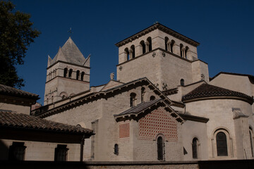 Fototapeta na wymiar Lyon, basilique Saint Marin d'Ainay