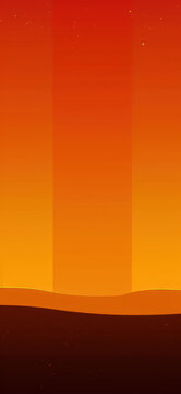 Soothing Sunset Sky Gradient Wallpaper., Amazing and simple wallpaper, for mobile