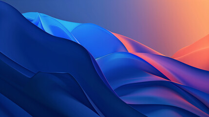 Prussian gradient for a striking corporate presentation